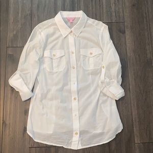 Lily Pulitzer Captiva Roll Tab Tunic